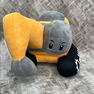 Excavator Plush Toy Cartoon Simulation Kawaii